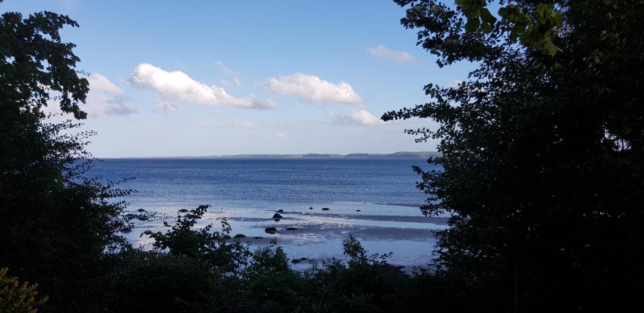 Gemuetliche Ferienunterkunft Direkt Am Meer Holnis Zewnętrze zdjęcie